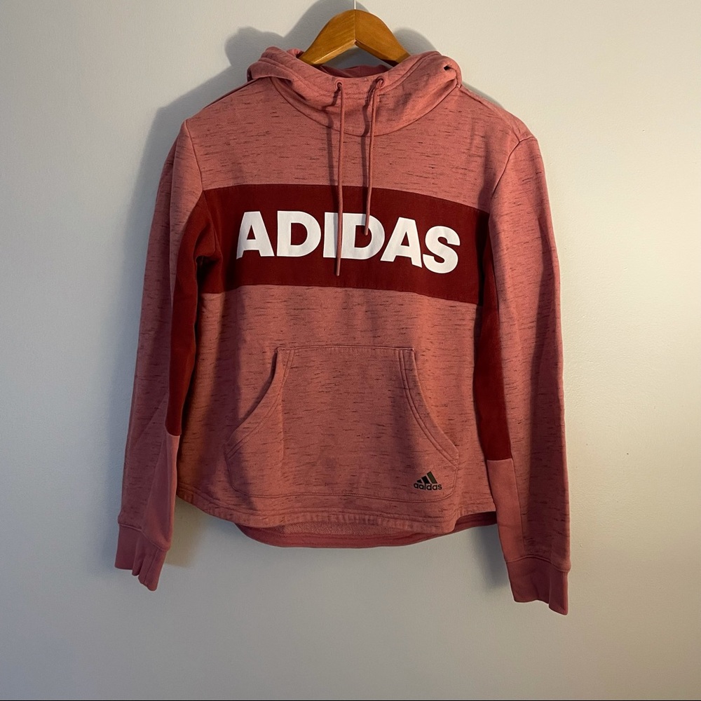 Adidas cowl neck hoodie